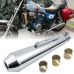 Chrome Exhaust Muffler Pipe 1.5"-2" Inlet For Honda CBX750 CB400 CB150R CB650. Fixed Price $55.58.