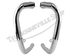 Triumph 650 T120 TR6R Balanced Exhaust Pipe Set 1969-70 Uk Made Pn# 70-9363 7.... Fixed Price $442.20.
