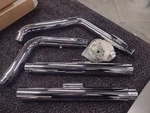 Vance And Hines Headpipe Slipons With Hardware P# 1801-0260. Fixed Price $399.00.