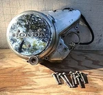 Honda Shadow VT700C Left Crank Alternator Cover W/ Stator & Bolts Fits 1986-1987. Fixed Price $79.00.