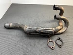 1986-1995 Honda XR250R Oem Exhaust Headpipe Header Heatshield Flange. Fixed Price $94.90.