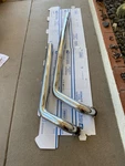 Yamaha XV1700 Road Star Full Exhaust Pipes Used Drag. Fixed Price $180.00.