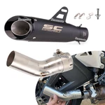 Exhaust Muffler Tips Mid Link Pipe System Fits Kawasaki Ninja ZX10R 2011-2025. Fixed Price $115.00.