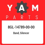 8GL-14789-00-00 Yamaha Band, Silencer 8GL147890000, New Genuine Oem Part. Fixed Price $18.37.