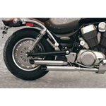 1987-1996 VT1100 Shadow Slash Cut Exhaust Muffler Slip On Pipes Mac. Fixed Price $349.99.