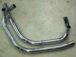 Triumph 750 Twin Header Pipes With Crossover 71-3755 71-3758 1973-79 T140 TR7. Fixed Price $399.99.