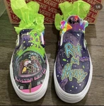 Hand Painted Vans Slip Ons Shoes Rick Morty. Fixed Price $175.00.