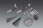 Yoshimura 072BGLTSR Led Universal Rear Turn Signal Kit With Brackets. Fixed Price $164.00.