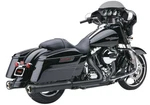 17-23 Harley Touring Cobra 4" Neighbor Haters Slip-on Mufflers Black 6109RB. Fixed Price $399.99.