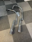 Triumph T140 750 2TO2 Mac Performance Exhaust System Megaphone Style 50-10222. Fixed Price $366.47.