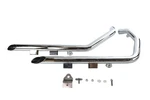 Wyatt Gatling Exhaust Drag Pipe Set Slash Cut Chrome Fits Harley Davidson V-twin. Fixed Price $191.63.