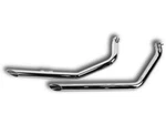Ultima Chrome 2" Drag Pipes Exhaust Parts For Harley Dyna 1991-2006. Fixed Price $999.00.