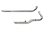 Paughco 713D40 Harley 66-69 Generator Rigid Shovelhead Shotgun Exhaust High Low. Fixed Price $451.95.