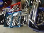 Harley Fl Fx Xl Chopper 9 Containers Oem/custom Long/short Exhaust Heat Sheilds. Fixed Price $100.00.