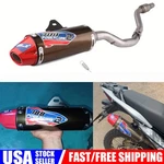 Dirt Bike Exhaust Muffler Pipe Full System For X-pro Titan RBR7 HAWK2507. Fixed Price $88.99.