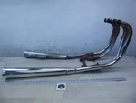 For 1982 Kawasaki KZ750 Ltd K883 Chrome Exhaust Headers Mufflers Pipes Assembly. Fixed Price $177.99.