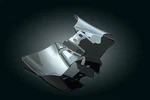 Kuryakyn Airmaster Saddle Shields, Reflective Smoke 97-07 Dresser & Road Kings. Fixed Price $97.96.