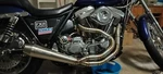 Harley Dyna Fxr 2-INTO-1 Custom Exhaust System 1991 2017 Stainless Pipes. Fixed Price $350.00.