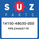14150-48G30-000 Suzuki Pipe,exhaust Fr 1415048G30000, New Genuine Oem Part. Fixed Price $240.07.