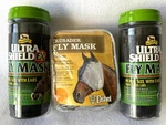 New Lot 3 Horse Size Fly Mask W/ears 2 Absorbine Ultra Shield Ex Cashel Crusader. Fixed Price $35.00.