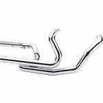 Cobra Powerport Dual Bung Head Pipes - Chrome Motorcycle Street Bike 6255DB. Fixed Price $763.36.