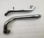 Harley 07-08 Exhaust Pipe + Heat Shield Assembly 65636-07 / 65620-98A 65627-07. Fixed Price $45.00.