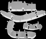 Harley Davidson Flt 2017-2021 Exhaust Heat Shield Liner Kit Dei 901045. Fixed Price $70.45.