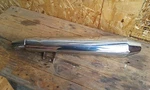 2014 Triumph Thruxton Left Side Exhaust Can Muffler Pipe T2206452. Fixed Price $59.00.