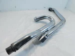2006 Victory V92 Touring Chrome Front Header Exhaust Pipe W/ Shields For Repair. Fixed Price $49.95.