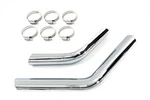 Harley Heat Shield Set Drag Exhaust Pipes Fxs Fxe 1970-1984 V-twin 30-3237 G2. Fixed Price $71.99.