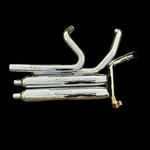 Harley Davidson Mufflers Exhaust Headers System Chrome Harfl T1584/1688. Fixed Price $90.00.