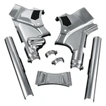 Kuryakyn 7832 Chrome Deluxe Neck Frame Covers Harley Davidson Touring 2009-2013. Fixed Price $234.99.