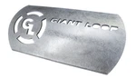 Motorcycle Exhaust Heat Shield, Giant Loop Aluminum W Clamp, Muffler. Fixed Price $49.99.