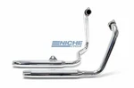 VT700 VT750 Shadow Honda Staggered Chrome Taper Exhaust System Pipes Mac. Fixed Price $399.99.