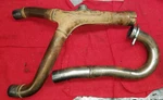 CRF250R Honda 2007 Exhaust Pipe And Y 18380-KRN-A00 18320-KRN-A00. Fixed Price $76.80.
