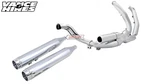 Vance & Hines Chrome Power Dual Header/torquer 450 Mufflers 17+ Harley Touring. Fixed Price $1534.99.