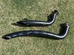 Bassani Radial Sweeper Chrome Heat Shield Black Slitslotted 91-17 Dyna 86-17. Fixed Price $990.06.