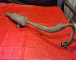1987 Suzuki Quadrunner Exhaust Muffler Header Pipe 14301-24401-H01. Fixed Price $124.95.