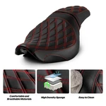 For Honda Shadow Spirit VT750C2 2007-2014 Red Diamond One-piece Seat Cushion. Fixed Price $199.00.