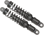 Drag Specialties Black 13" Rear Premium Shocks For 1984-2025 Harley Touring. Fixed Price $417.95.