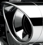 Cobra 4IN. Billet Exhaust Tip Scalloped Motorcycle Street Bike PT-1009P. Fixed Price $101.07.