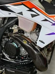 P3 Carbon Fiber Pipe Guard For Ktm/hus 101082. Fixed Price $205.15.
