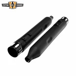Dual Exhaust Muffler Pipes 1.75"INLET Slip On Fits For Harley Touring 95-16. Fixed Price $199.99.