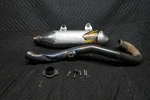 Fmf Titanium Exhaust Full System Ktm Husqvarna 250 450 Sxf FE350 Head Pipe. Fixed Price $435.51.