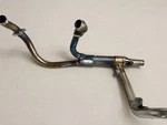 Indian Chieftain/roadmaster Oem Right & Left Exhaust Header W/ Crossover Pipe. Fixed Price $225.00.
