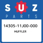 14305-11J00-000 Suzuki Muffler 1430511J00000, New Genuine Oem Part. Fixed Price $1904.49.