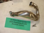 2024 Husqvarna FC450 Factory Rockstar Edition Front Header Pipe Exhaust. Fixed Price $188.00.