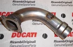 2003-2006 Ducati 749R 999R Xerox Deep Sump Racer Horiz. Exhaust Pipe 57010721B. Fixed Price $79.98.