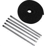 Cycle Performance Exhaust Pipe With Tie Wraps - 2IN. 25FT. Black Metall. Fixed Price $85.45.