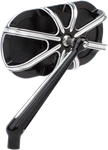 Arlen Ness Mirror Side View Caged SERIES/10 Gauge Black Left 13-160. Fixed Price $115.09.